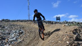 Downhill mountain biking at Ylläs Bike Park